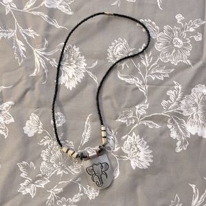 Handmade necklace with Elephant pendant jewelry